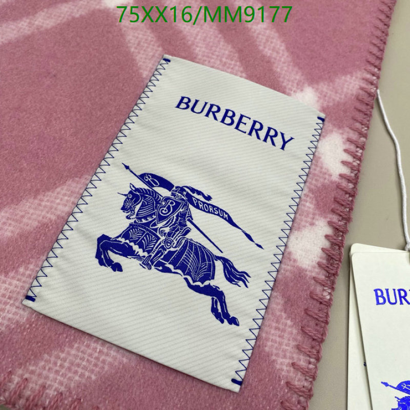 Burberry-Scarf Code: MM9177 $: 75USD