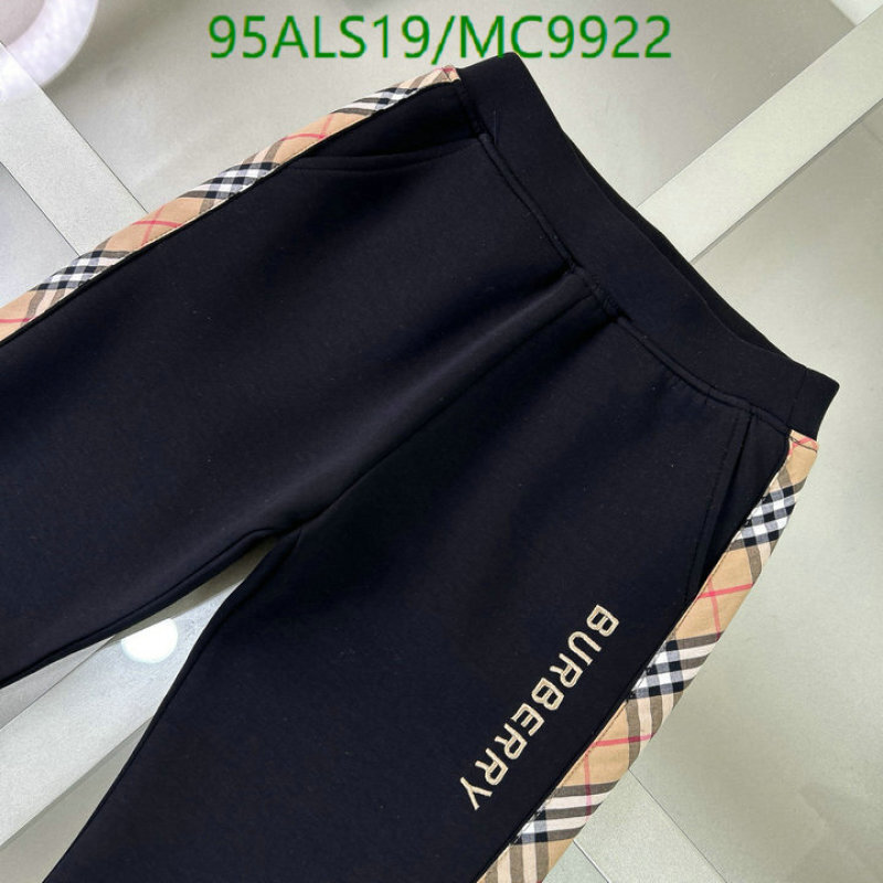 Burberry-Kids Clothing Code: MC9922 $: 95USD
