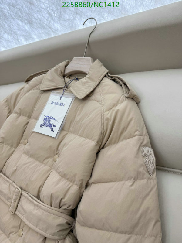 Burberry-Down jacket Women Code: NC1412 $: 225USD