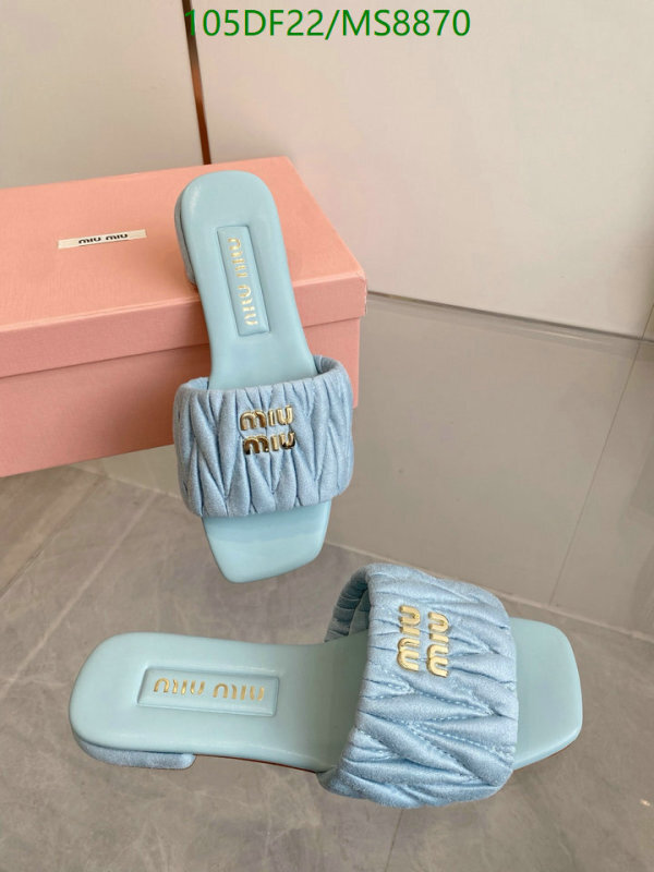 Miu Miu-Women Shoes Code: MS8870 $: 105USD
