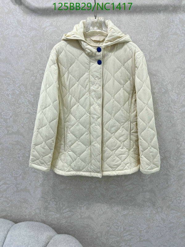 Burberry-Down jacket Women Code: NC1417 $: 125USD