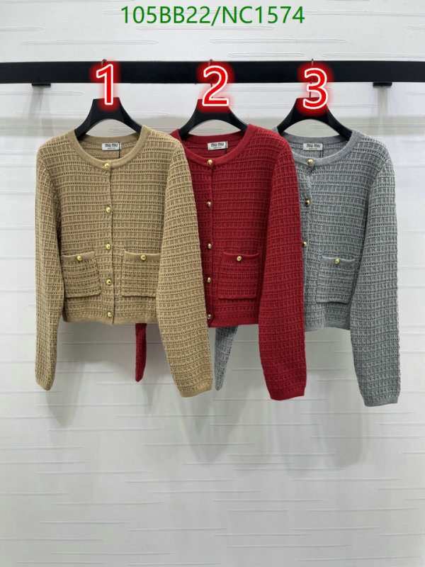 MIUMIU-Clothing Code: NC1574 $: 105USD