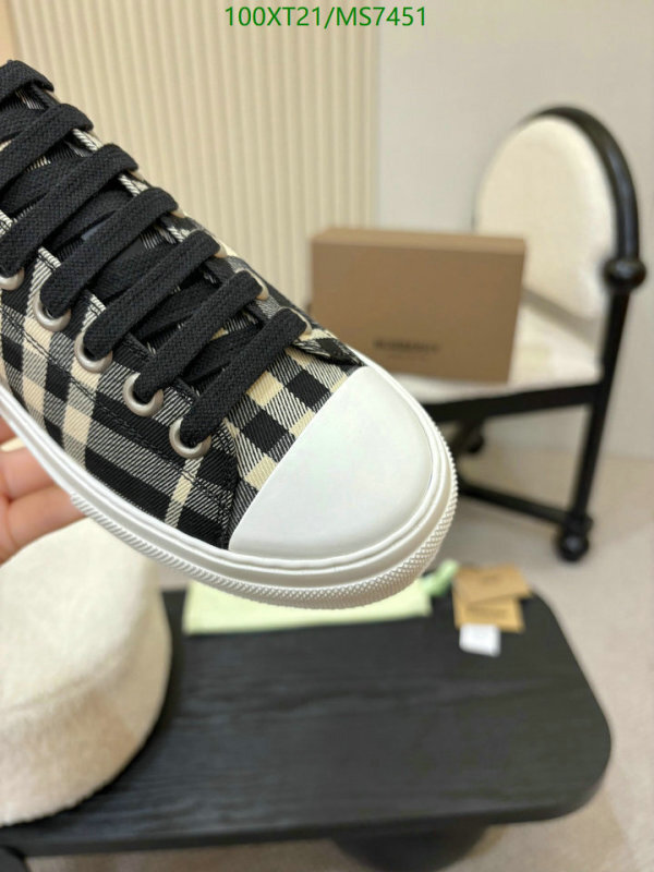 Burberry-Men shoes Code: MS7451 $: 100USD