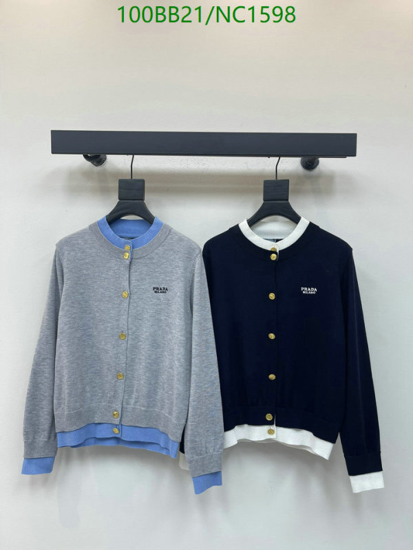 Prada-Clothing Code: NC1598 $: 100USD