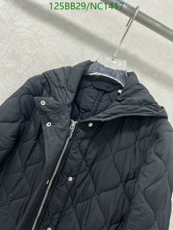 Burberry-Down jacket Women Code: NC1417 $: 125USD