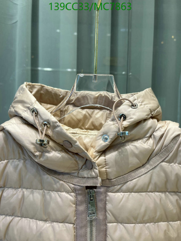 Moncler-Down jacket Women Code: MC7863 $: 139USD