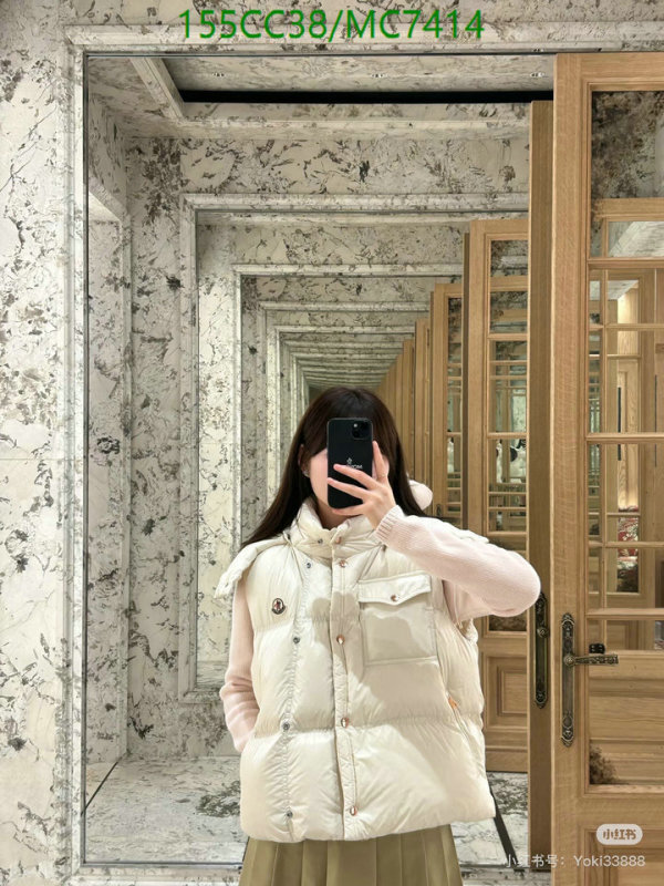 Moncler-Down jacket Women Code: MC7414 $: 155USD