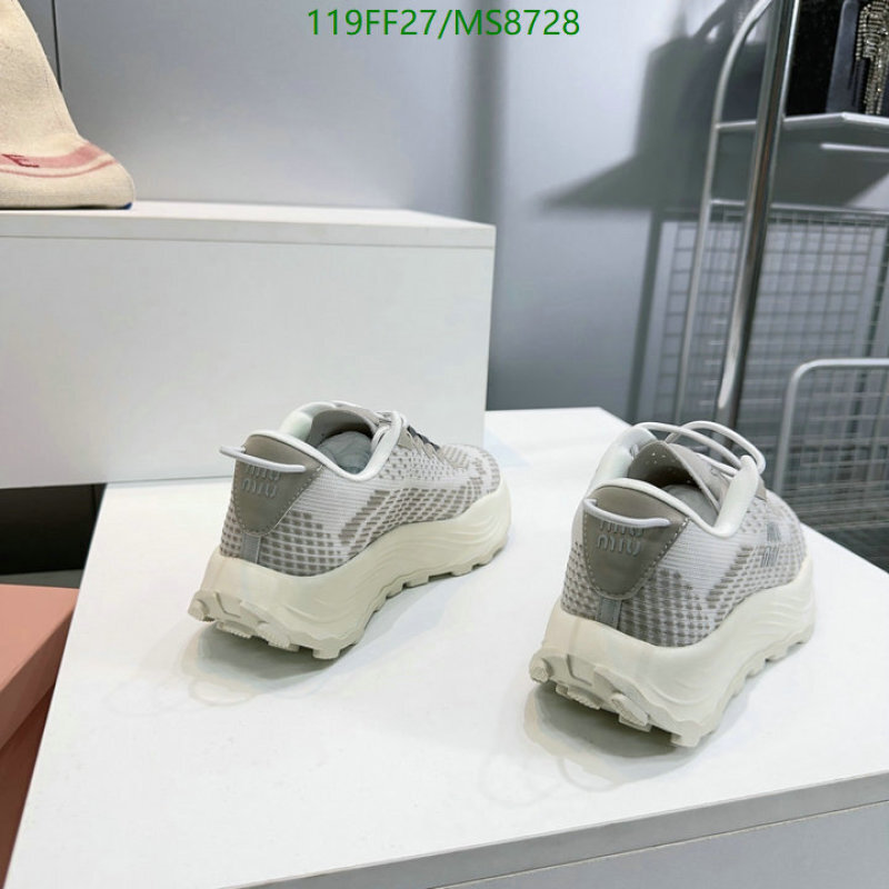 Miu Miu-Women Shoes Code: MS8728 $: 119USD