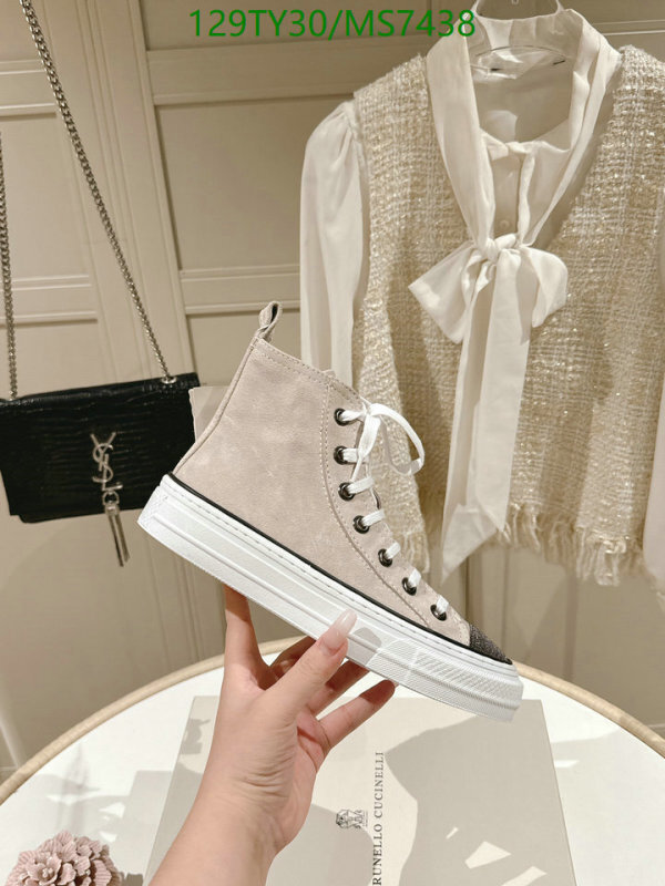 Brunello Cucinelli-Women Shoes Code: MS7438 $: 129USD