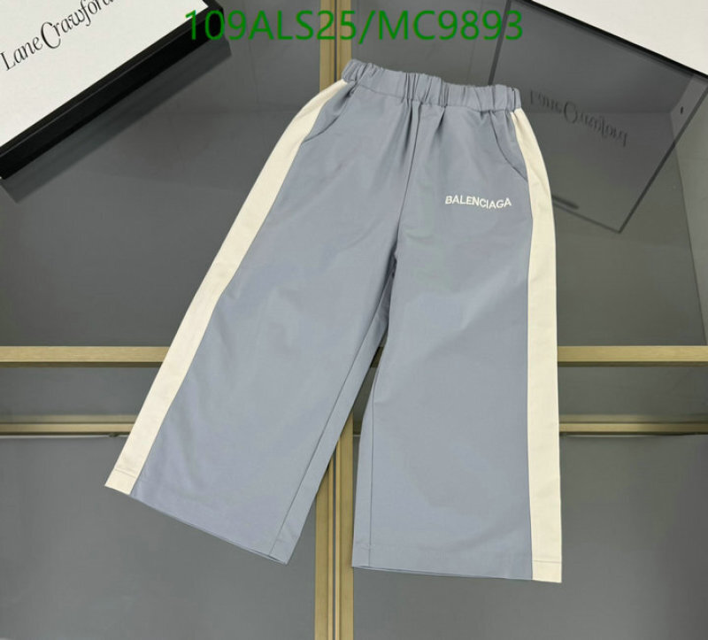 Balenciaga-Kids Clothing Code: MC9893 $: 109USD