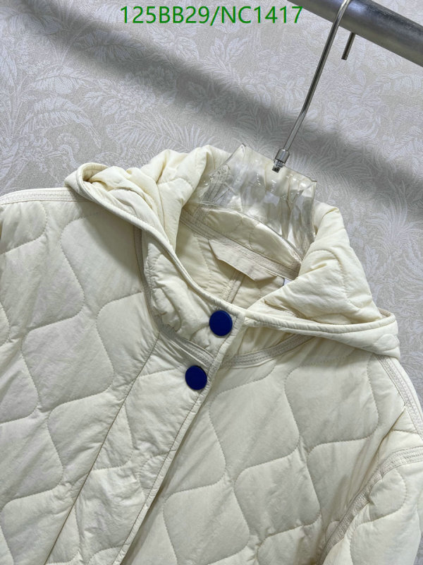 Burberry-Down jacket Women Code: NC1417 $: 125USD