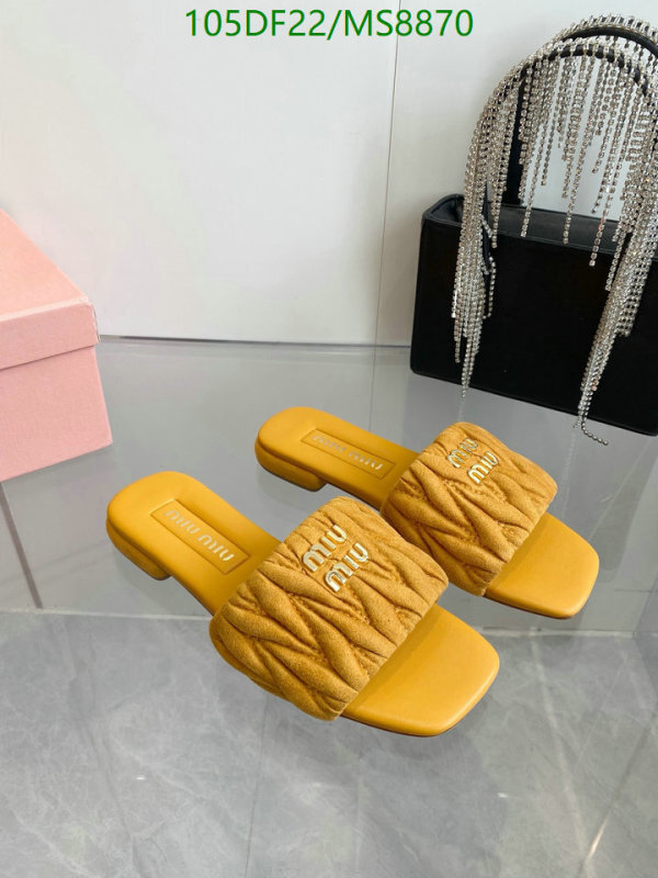 Miu Miu-Women Shoes Code: MS8870 $: 105USD