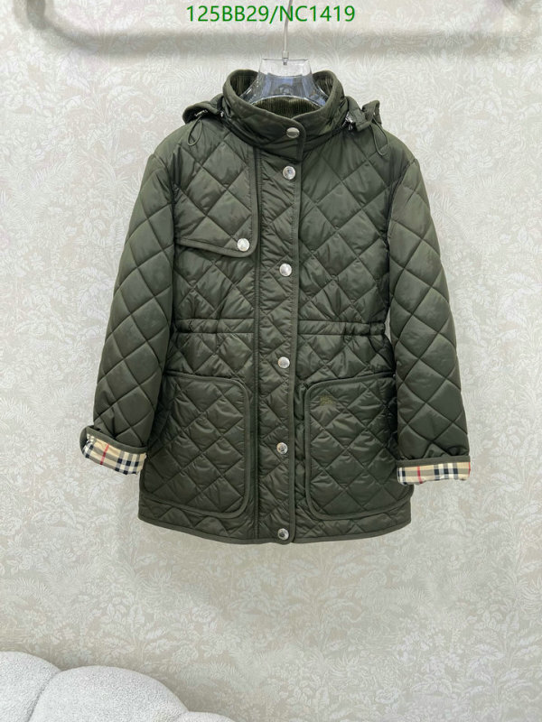 Burberry-Down jacket Women Code: NC1419 $: 125USD
