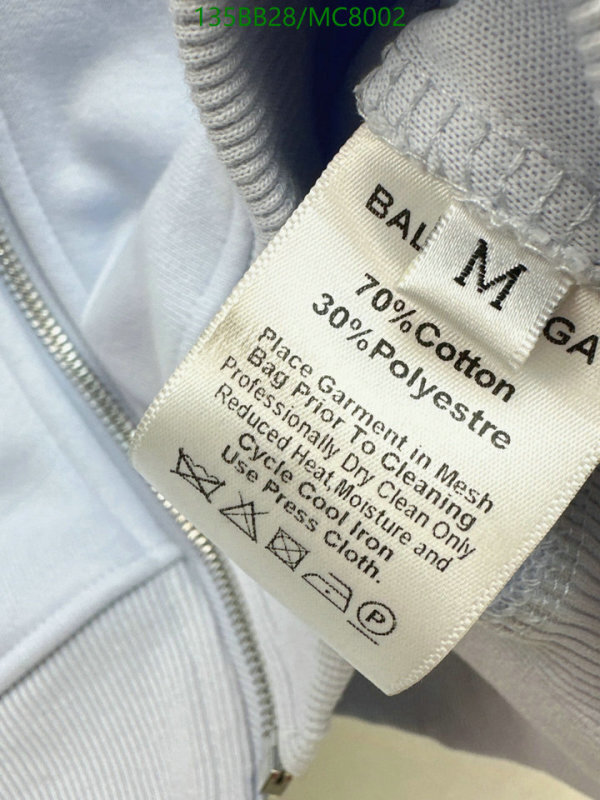 Balenciaga-Clothing Code: MC8002 $: 135USD