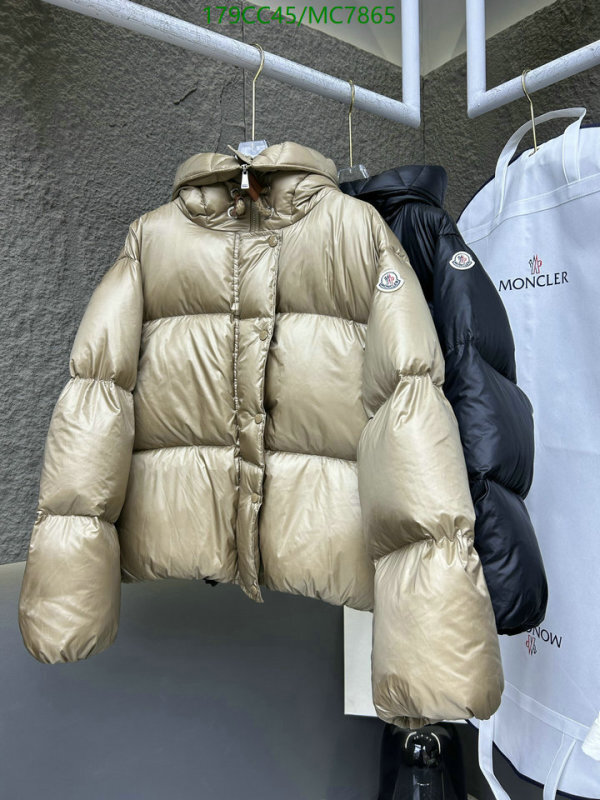 Moncler-Down jacket Women Code: MC7865 $: 179USD