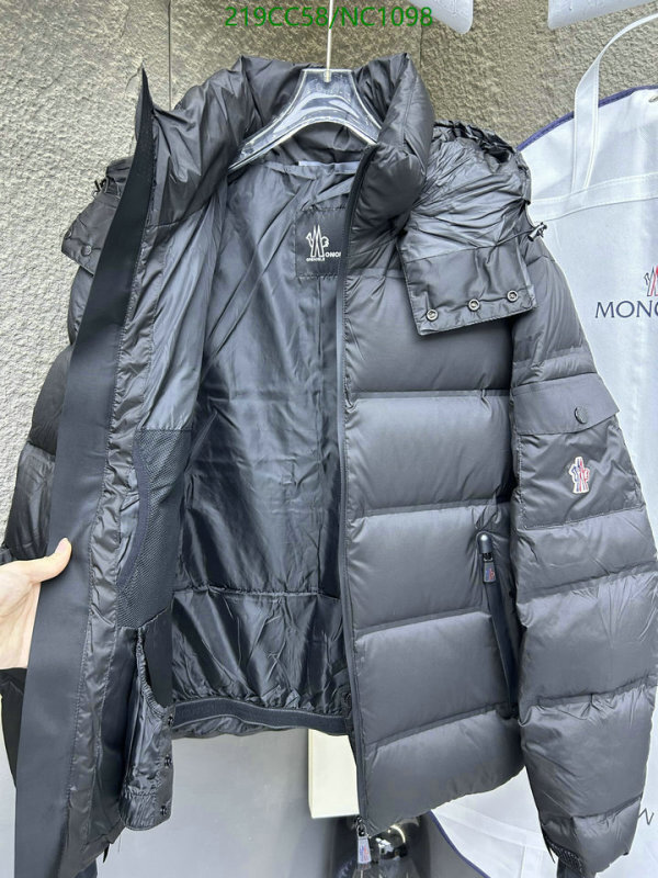 Moncler-Down jacket Men Code: NC1098 $: 219USD