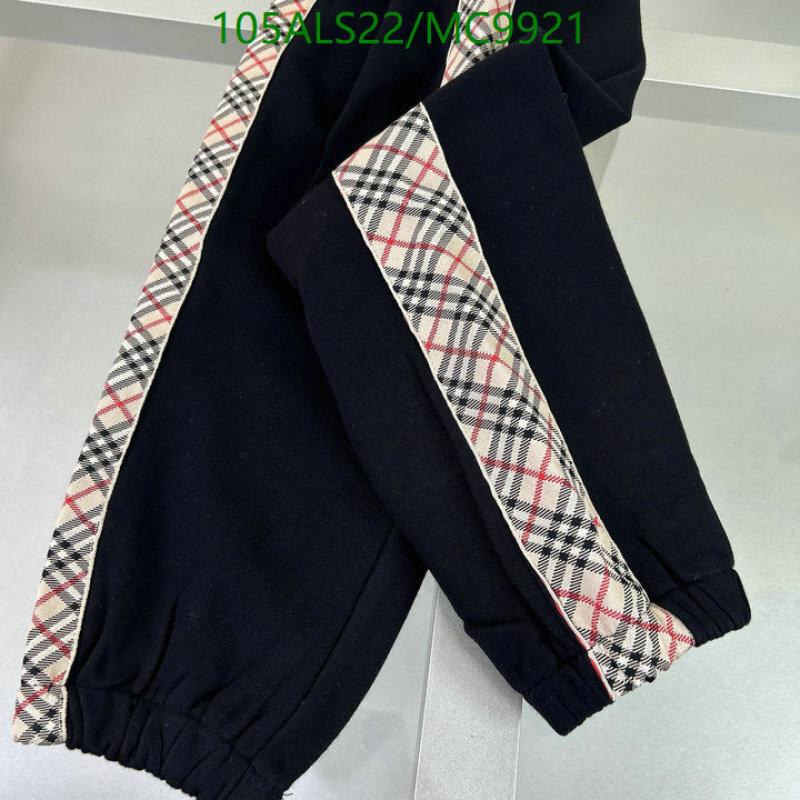Burberry-Kids Clothing Code: MC9921 $: 105USD