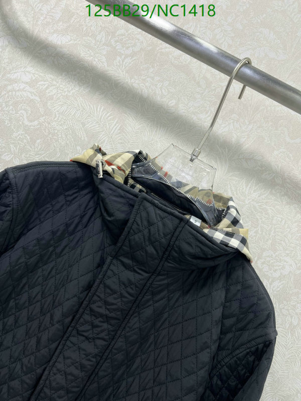 Burberry-Down jacket Women Code: NC1418 $: 125USD