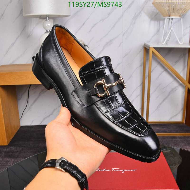 Ferragamo-Men shoes Code: MS9743 $: 119USD