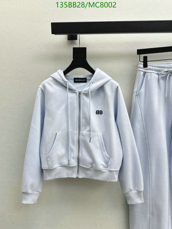 Balenciaga-Clothing Code: MC8002 $: 135USD