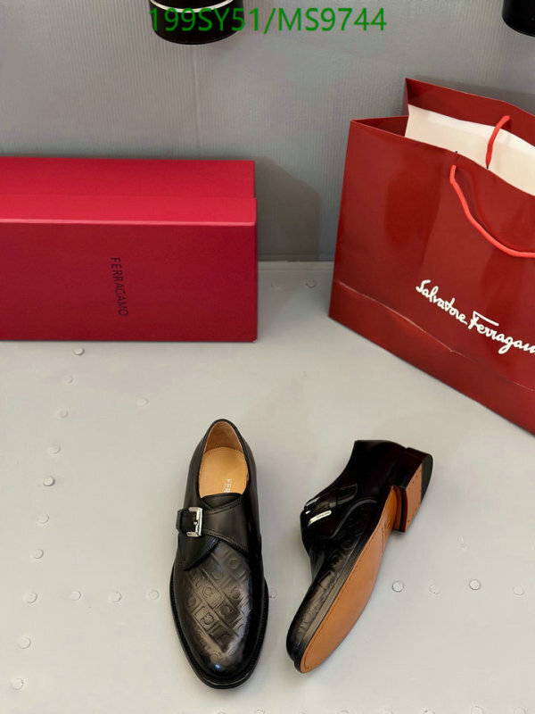 Ferragamo-Men shoes Code: MS9744 $: 199USD
