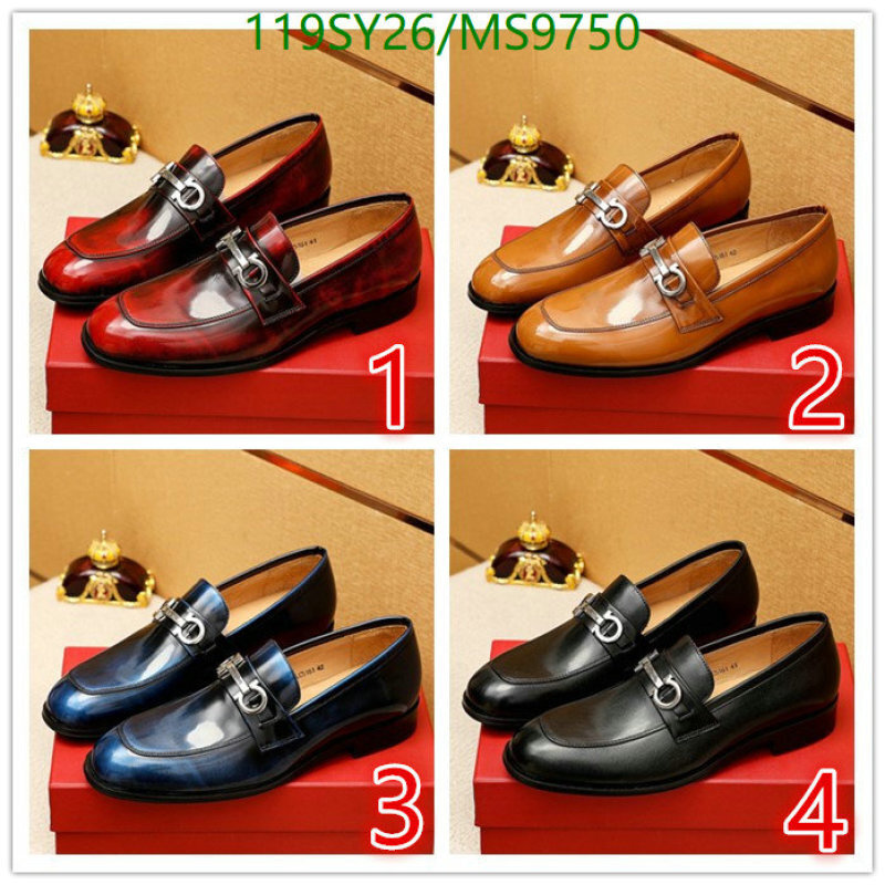Ferragamo-Men shoes Code: MS9750 $: 119USD