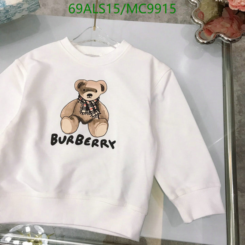 Burberry-Kids Clothing Code: MC9915 $: 69USD