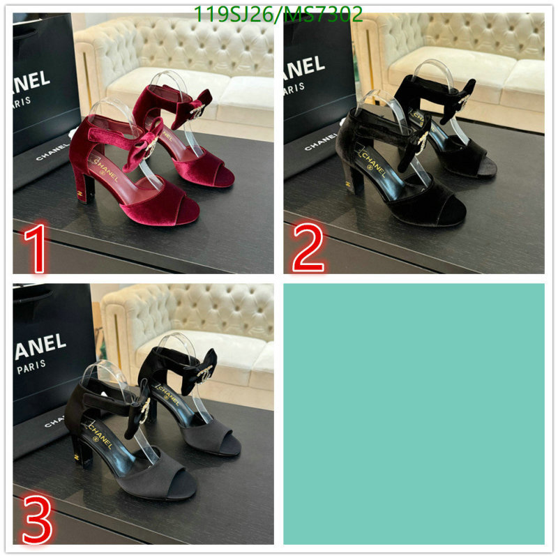 Chanel-Women Shoes Code: MS7302 $: 119USD