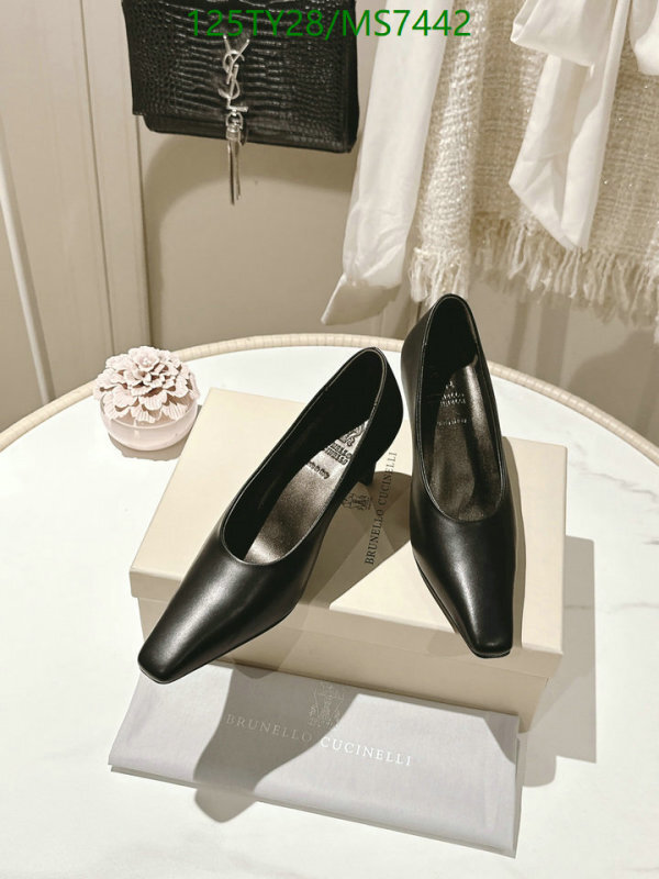 Brunello Cucinelli-Women Shoes Code: MS7442 $: 125USD