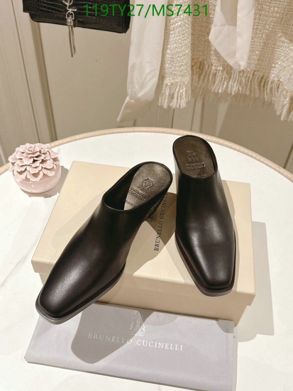 Brunello Cucinelli-Women Shoes Code: MS7431 $: 119USD