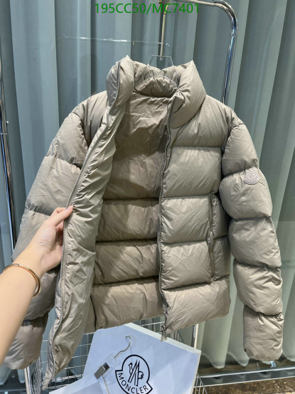 Moncler-Down jacket Men Code: MC7401 $: 195USD