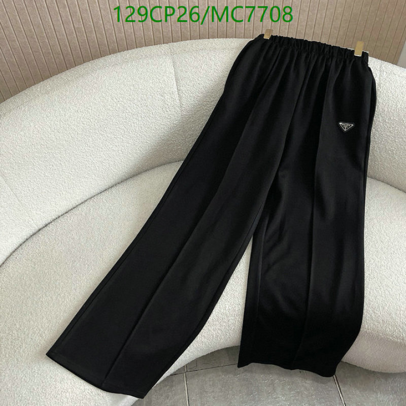 Prada-Clothing Code: MC7708 $: 129USD