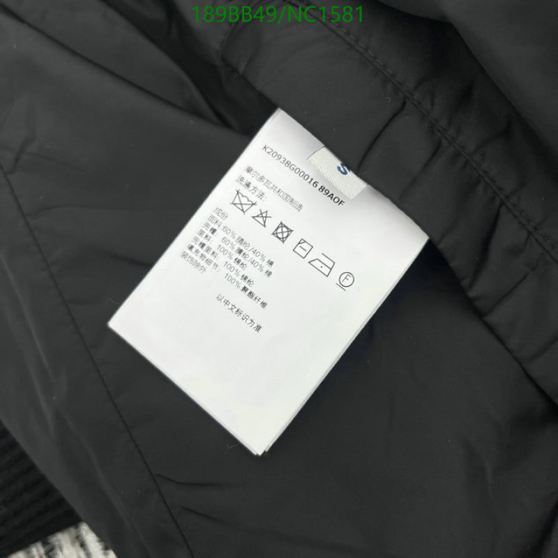 Moncler-Down jacket Women Code: NC1581 $: 189USD