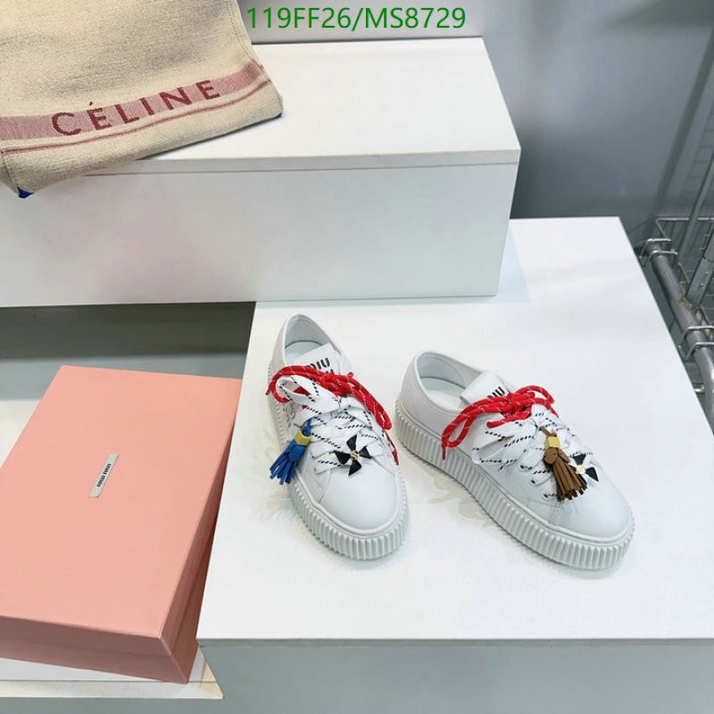 Miu Miu-Women Shoes Code: MS8729 $: 119USD