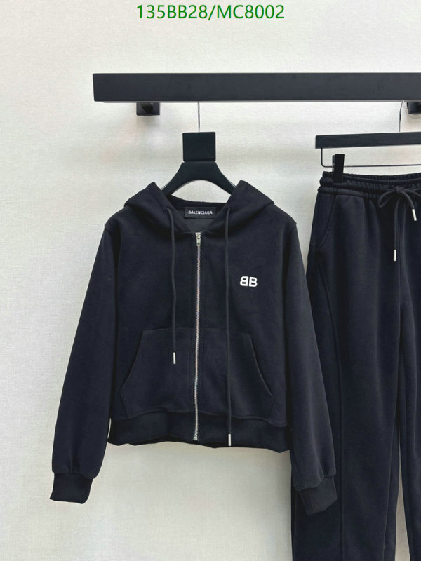 Balenciaga-Clothing Code: MC8002 $: 135USD