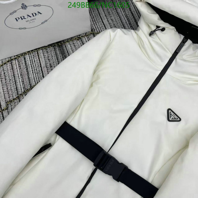 Prada-Down jacket Women Code: NC1605 $: 249USD