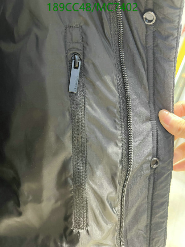 Moncler-Down jacket Women Code: MC7402 $: 189USD