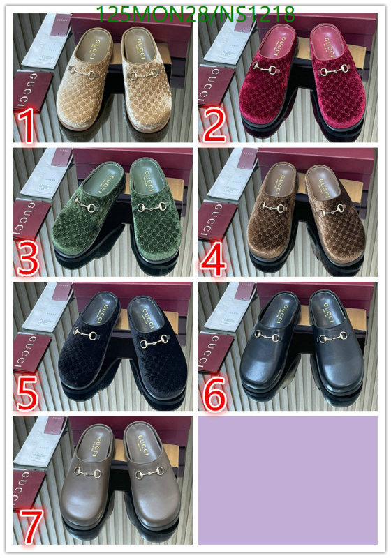 Gucci-Women Shoes Code: NS1218 $: 125USD