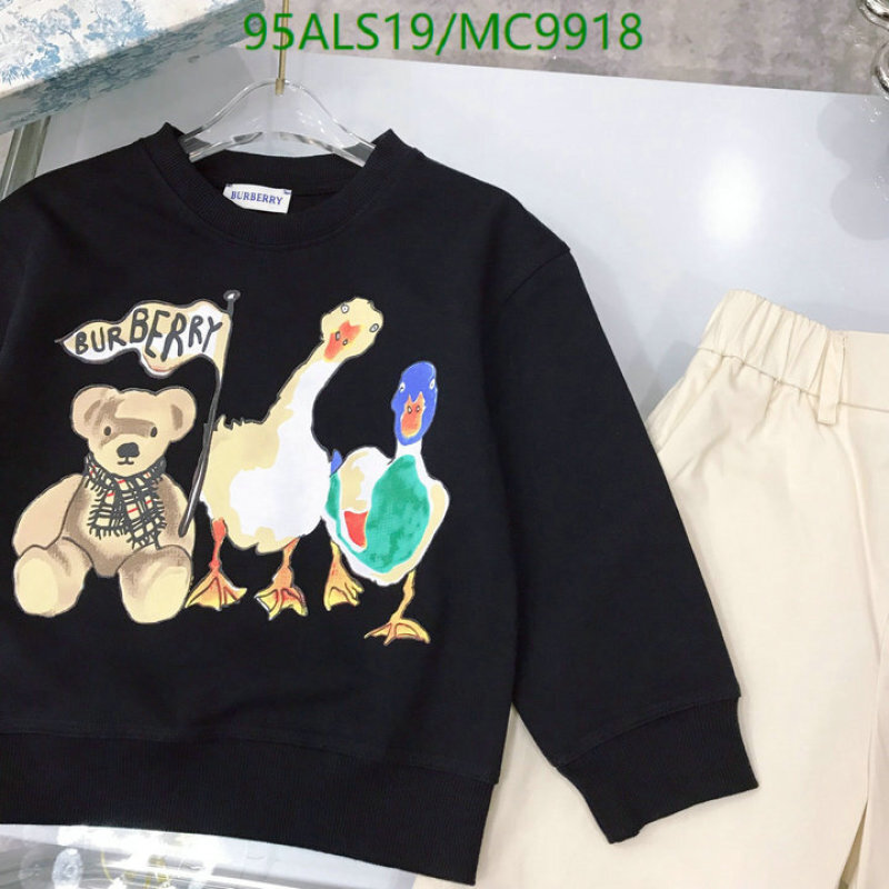 Burberry-Kids Clothing Code: MC9918 $: 95USD