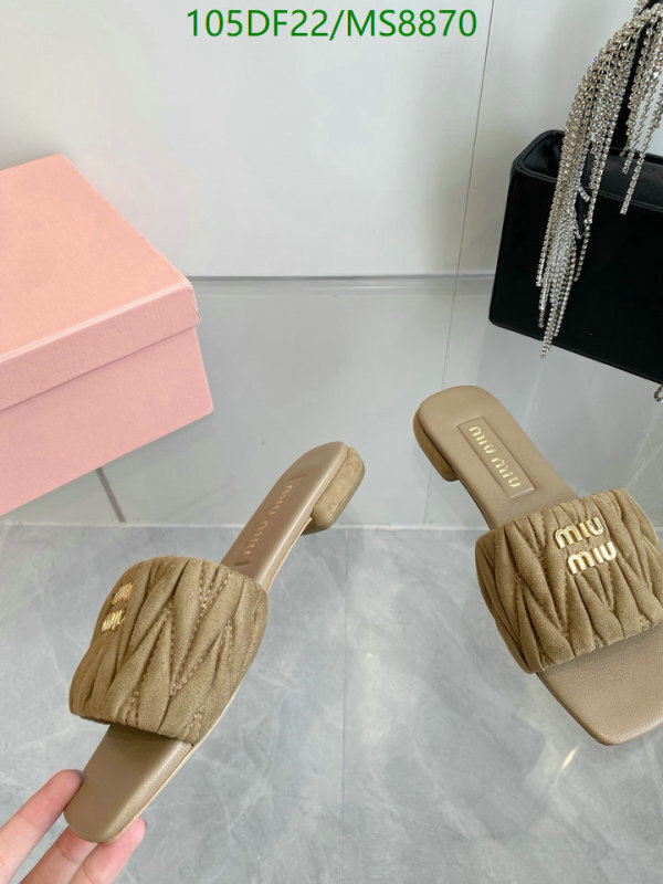 Miu Miu-Women Shoes Code: MS8870 $: 105USD