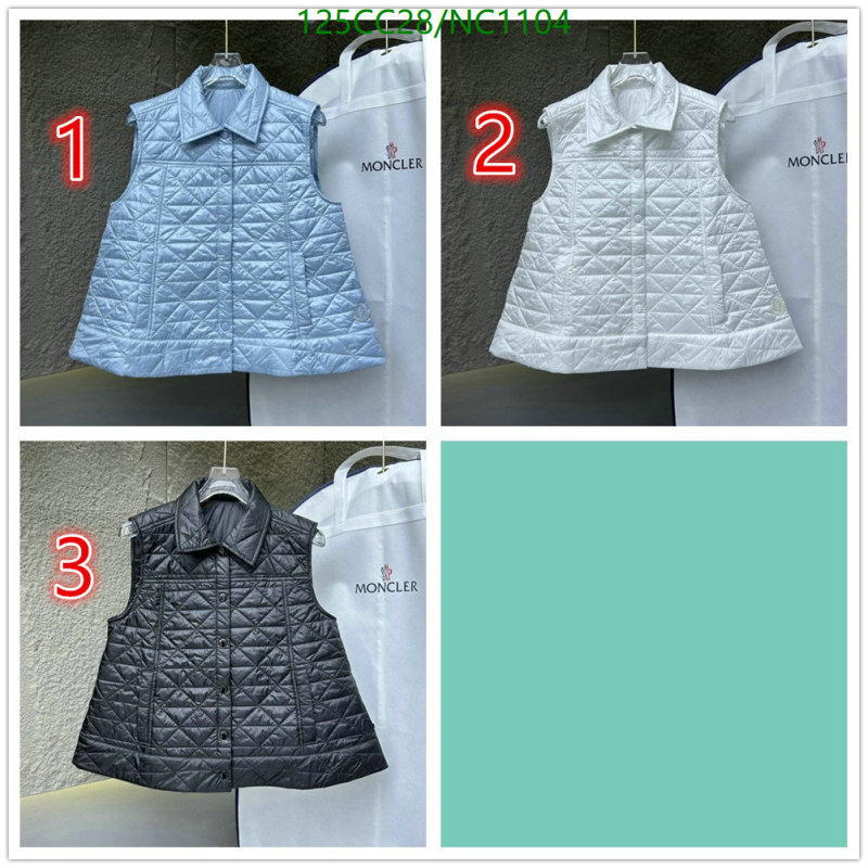 Moncler-Down jacket Women Code: NC1104 $: 125USD