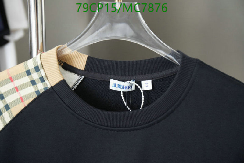 Burberry-Clothing Code: MC7876 $: 79USD