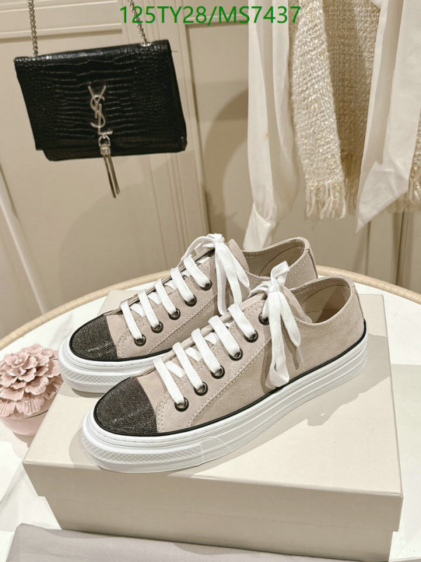 Brunello Cucinelli-Women Shoes Code: MS7437 $: 125USD