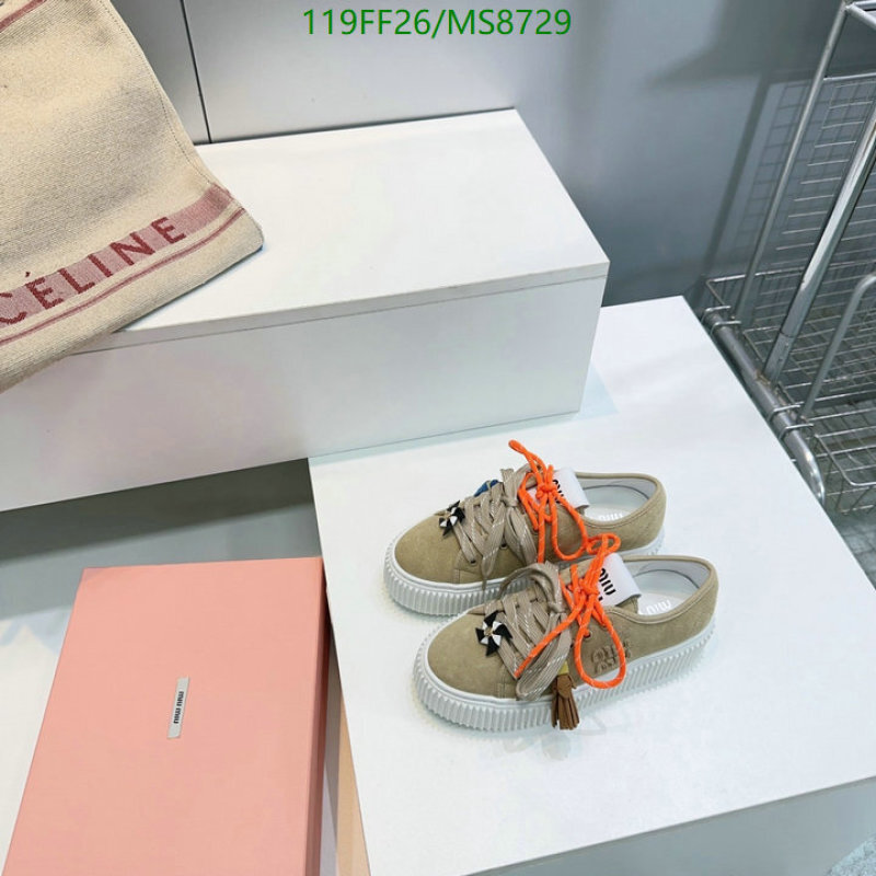 Miu Miu-Women Shoes Code: MS8729 $: 119USD