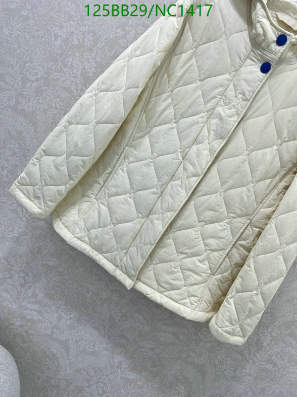 Burberry-Down jacket Women Code: NC1417 $: 125USD