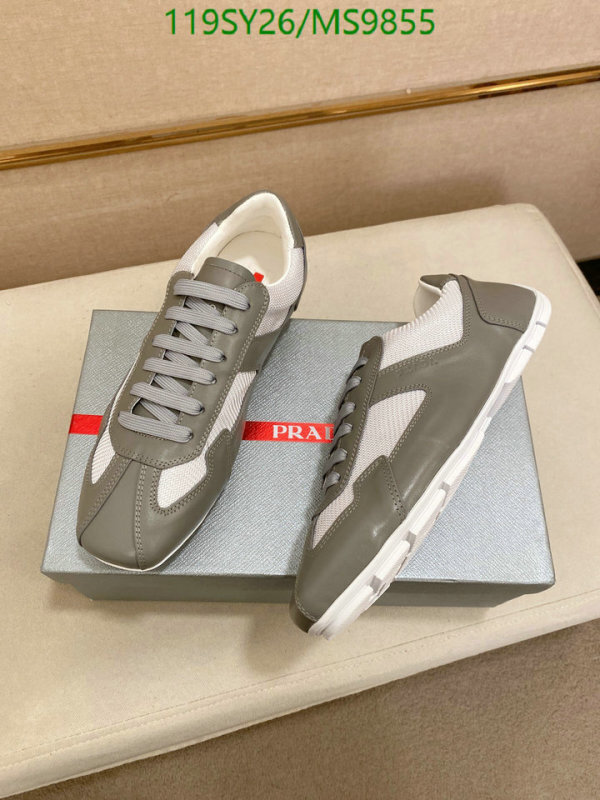 Prada-Men shoes Code: MS9855 $: 119USD