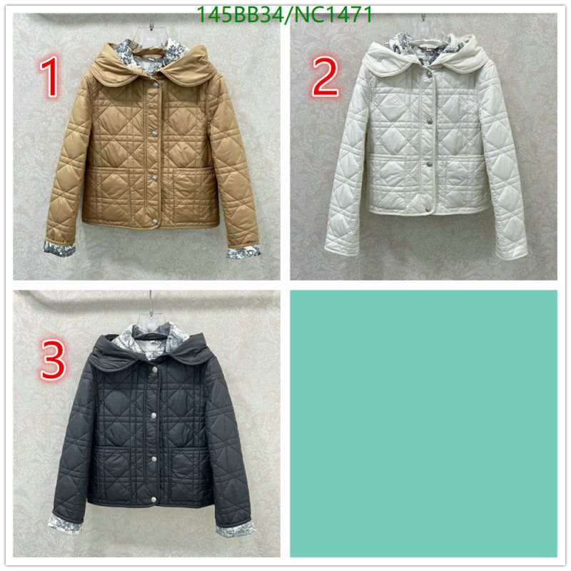 Dior-Down jacket Women Code: NC1471 $: 145USD