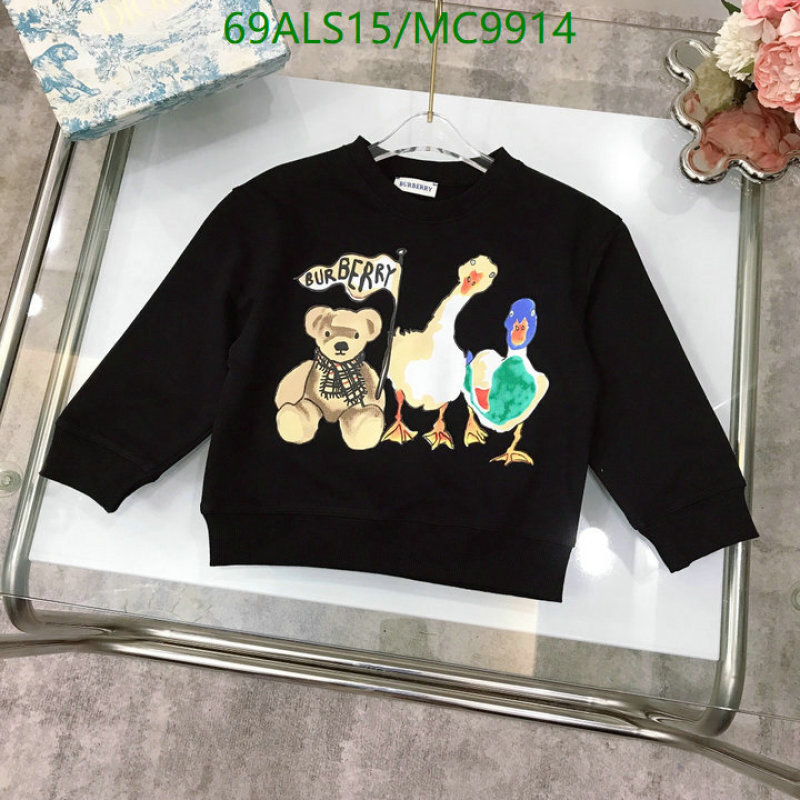 Burberry-Kids Clothing Code: MC9914 $: 69USD