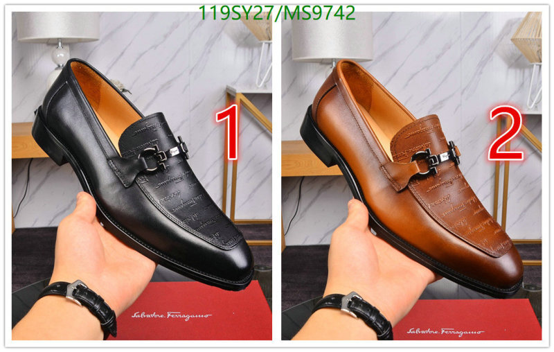 Ferragamo-Men shoes Code: MS9742 $: 119USD