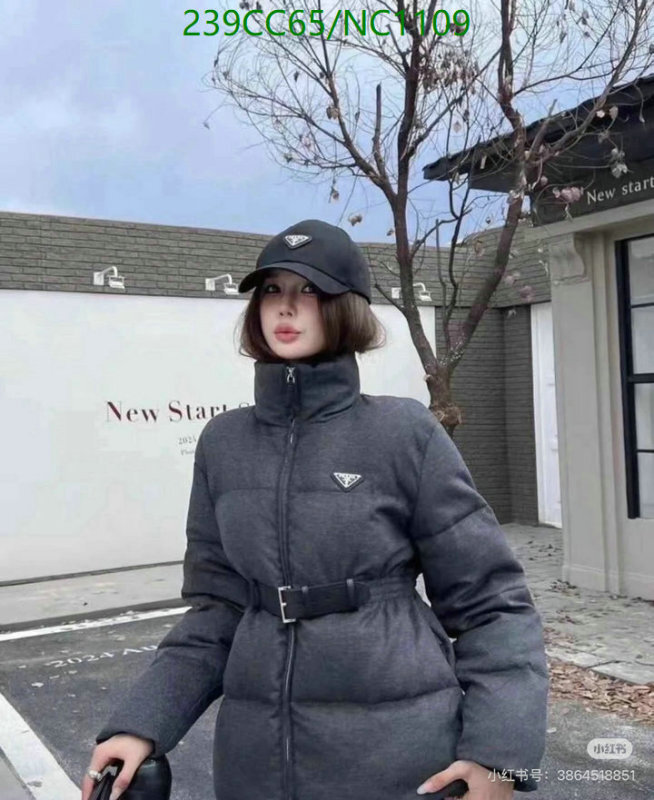 Prada-Down jacket Women Code: NC1109 $: 239USD